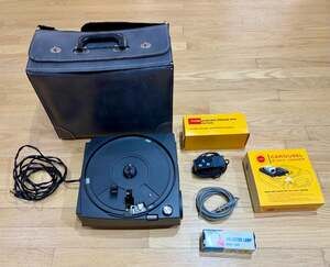 Kodak Carousel 800 35mm Slide Projector w Case Remote Ektanar Lens Loader